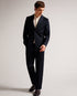 HEDDONJ-Jackets-Nothing says classic like a suit jacket. HEDDONJ is made of soft, pure wool and features notched lapels and a classic single-breasted fit. Now that's impressive. Suit jacket 100% wool Notched lapel Single breasted buttons Pockets Long sleeved George is 6'2" / 1.88m and wears Navy in a Ted size 3- Ted Baker Romania